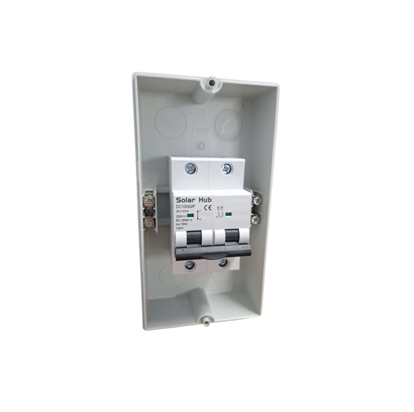 DC Switch Waterproof Box ( Battery Isolator - 200VDC 100A 2P