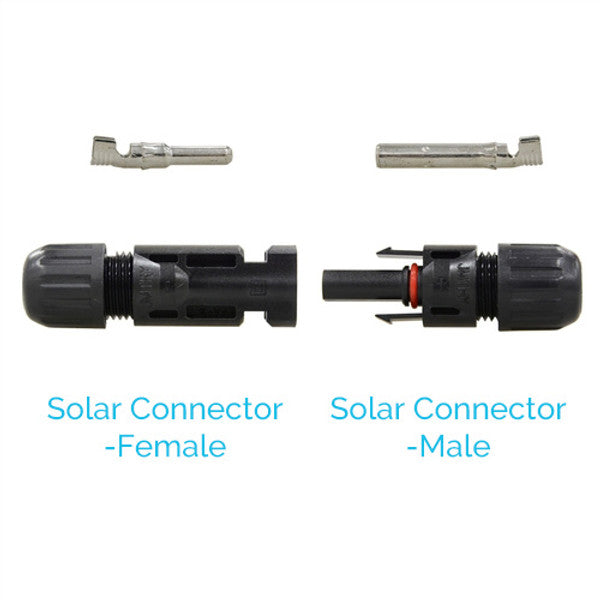 MC4 Solar Connector - Waterproof & Durable | Perfect for PV Systems (Pack of 10)