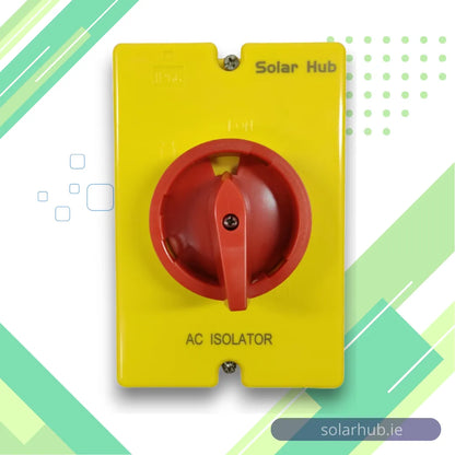 AC Switch Isolator 40A 4 Pole for electrical circuit safety