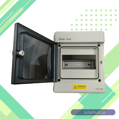 Distribution Box 6 WAY Transparent Cover IP65 Waterproof Outdoor