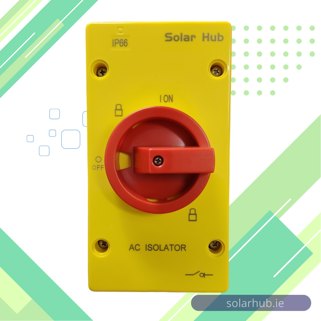 AC Switch Isolator 40A 4 Pole | Solar Hub