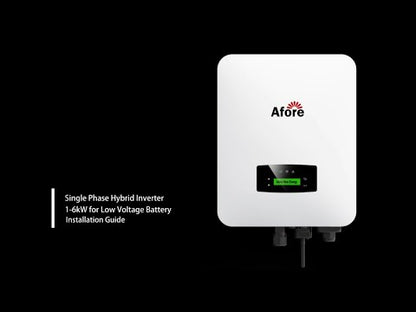 Hybrid Inverter AFORE ( 5kW, 4kW and 3kW) - Single Phase Hybrid Inverter